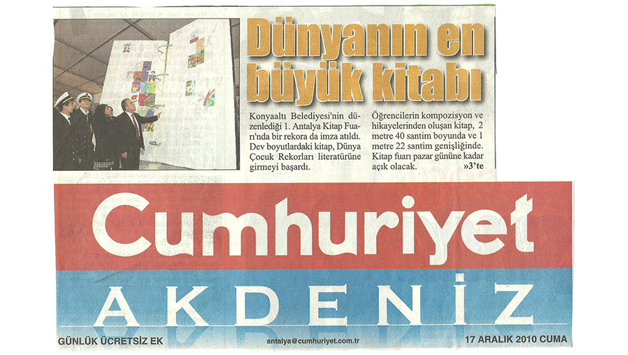 Antalya Konyaaltı Kitap Fuarı - Basın