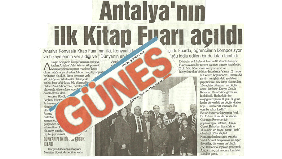 Antalya Konyaaltı Kitap Fuarı - Basın