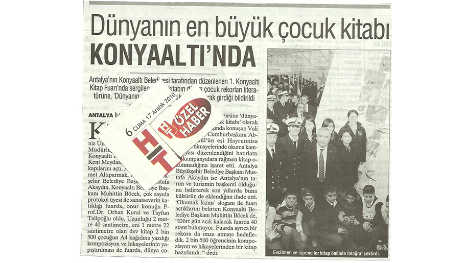 Antalya Konyaaltı Kitap Fuarı - Basın