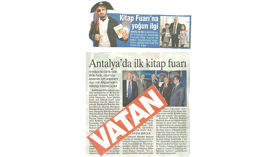 Antalya Konyaaltı Kitap Fuarı - Basın
